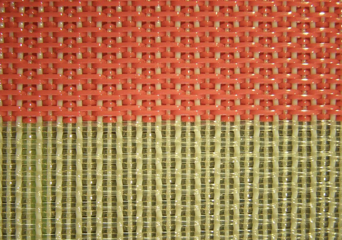 Double layer woven dryer fabrics
